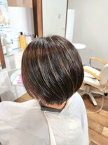 ジーウィズヘアー(G-with hair) ショートボブ+ハイライト