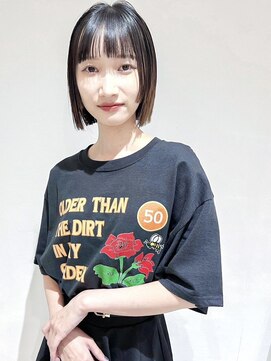 イル(ill) ボブ　ステップカット　顔周りカット　大須