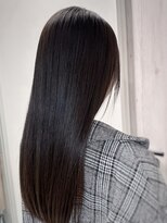 アントワープトーキョー(antwerp TOKYO)&nbsp;30代40代艶髪暗髪ブルーブラック酸性ストレート縮毛矯正髪質改善