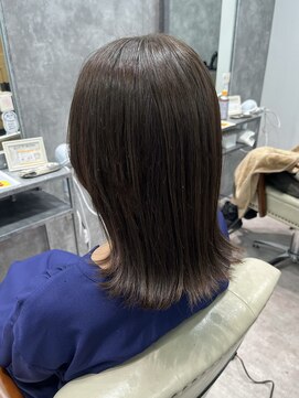 フォンド 津田沼(fond.) 黒髪/ボブルフ/ネビージュ/小顔/ワンレン/韓国/髪質改善/前髪