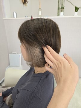 サイレントヘアー(silent hair) インナーカラーグレージュ