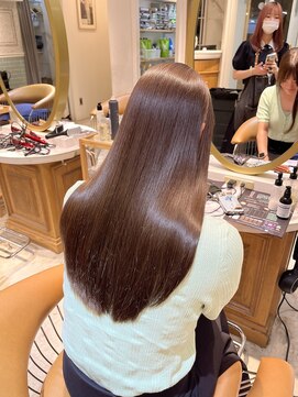 ロンド シャルム 吉祥寺(Lond charme) メルティカラー似合わせカットウェーブミディアム縮毛矯正韓国