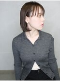 天神【BIRTH】グレージュカラー・耳かけナチュラルボブ 5