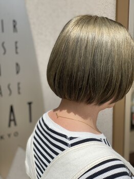 ヒート 御代田店(HEAT)の写真/【夏におすすめ！#ハイトーンカラー！】カラー利用の多い”HEAT”で納得のスタイルを手に入れて☆