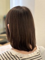 ウイ バイ ファースト 北四番丁店(u'i by first)&nbsp;鎖骨くらいの長さのボブスタイル