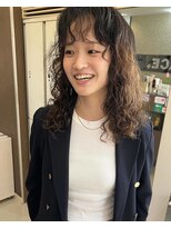 ルプル バイ フェイス 磯子(L'pul by face)&nbsp;パーマスタイル/ロングヘア/レディースパーマ