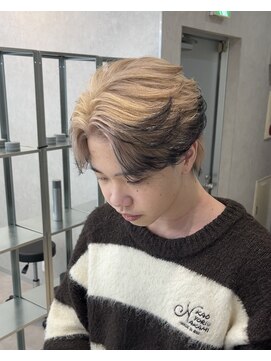 ジーナ 天神(Zina) 【Zina】メンズ/韓国/センターパート/縮毛矯正/福岡/天神/大名