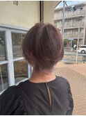 ピンクハイライトカラー