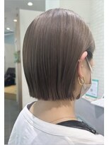 モアナ バイ ヘッドライト 川口店(Moana by HEADLIGHT)&nbsp;Moana【川口】#切りっぱなしボブ#ベージュ#タッセルボブ