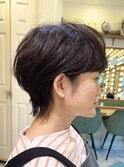 ショート/ハイライトカラー/白髪/白髪ぼかし/ブリーチ/大宮