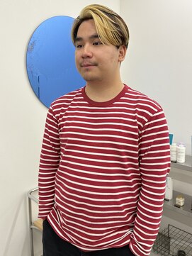 ケプカ(KEPKA) メンズショート チャンキーハイライト