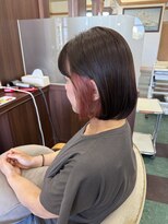 シャンプー ボーイ 宮崎柳丸店(SHAMPOO BOY) インナーカラー/ピンク