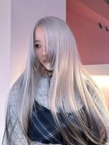 ダズリングディア(Dazzling Deer)&nbsp;ホワイトカラー/デザインカラー/ストレートロング