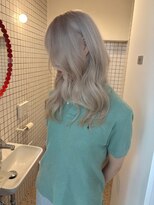 ペレ アネックス 大阪梅田茶屋町店(PELE ANNEX)&nbsp;ミディアムヘア/デザインカラー/フェイスフレーミング/梅田