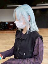 ペレ 梅田(PELE) ミディアムヘア/暗めカラー/グラン マッシュ/梅田