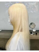 レコ 渋谷(LECO)&nbsp;抜きっぱなしブリーチホワイトブロンド