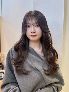 ロンドアベニール 北千住(Lond avenir) オリーブグレー/韓国風巻き/レイヤーカット/髪質改善/縮毛矯正