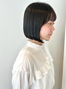 Folk Lore【フォークロア】己斐店 切りっぱなしボブ