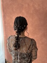 ヘアセット専門サロン by OKINAWA WATABE WEDDING 北谷店&nbsp;編みおろし