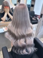 ラピス 福岡天神店(Lapis) やまでぃーハイトーンブリーチ&ダブルカラーエクステ髪質改善