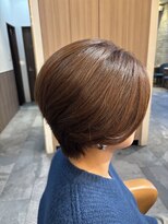 アース コアフュール ボーテ 藤枝店(EARTH coiffure beaute)&nbsp;50代×手入れ簡単×ショートボブ