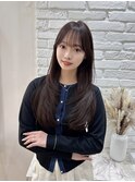 レイヤーカット 韓国ヘア 小顔 顔周り イメチェン 似合わせ 前髪