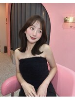 ボタン コロン 表参道 原宿(VOTAN COLON) くびれミディアム/顔まわりカット/小顔ヘア