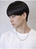 メンズナチュラルショートビジネス軽めマッシュ/メイキー本厚木