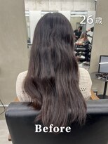 ミンツ(MINTS)&nbsp;Before.縮毛矯正×髪質改善【Mints/髪質改善/大阪/堀江】