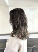 グレージュ/デザインカラー/ハイライトカラー30代40代髪型i7
