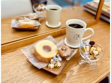ウェルヘアー(Well hair)の雰囲気（豊富なドリンクでほっとひと息ティータイム♪）