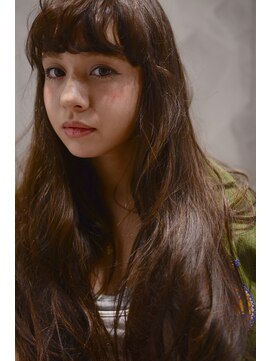 ミラバイグリーン(Mira by green) 『Ｍｉｒａ』ライムベール×ニュアンス-『long』☆#08