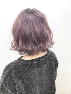 エトネ ヘアーサロン 仙台駅前(eTONe hair salon) 【eTONe】ラベンダーアッシュ