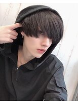 シン(syn) 前髪長め ナチュラルマッシュ