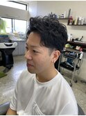 ナチュラルパーマ風スタイル
