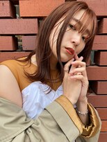 ガレージ バイ グリーン 原宿 表参道(Garage by green)&nbsp;【loki】セミロング×ベージュ