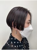 刈り上げショートボブ