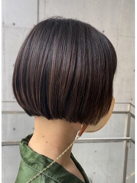 トエ(toe) ［toe松山］オトナのミニボブ/骨格矯正カット