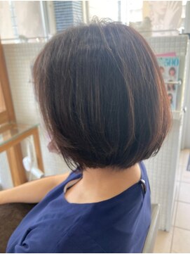 スタジオ アルファプラス 日暮里店(studio α+) 30代40代50代◎大人ナチュラルショートボブ　日暮里