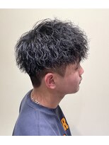 フォーコーナーズカットショップフェイビーズ 名古屋西(FourCornersCutShop favey's)&nbsp;波巻きスパイラル