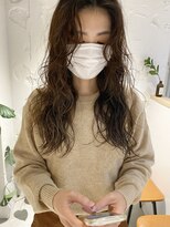 コフィー バイ メルト 吉祥寺(cofy by melt)&nbsp;【三ツ井純】無造作ロングパーマニュアンスパーマアンニュイ