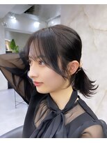 ロンドアヴァントゥス 池袋(Lond aventus)&nbsp;結びたくなる、顔まわりカット、前髪カット、小顔カット