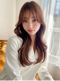 【顔周りバング】くびれヘアに必須!!