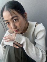 パーク 福岡天神西通り店(parc)&nbsp;ダークオリーブ透明感カラー暗くてもすけるカラー