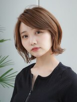 エインアンリー 表参道(AIN.ANLY.)&nbsp;前髪なし外はねボブ20代30代40代【AIN.表参道】川原大地