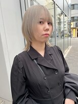 カフ(CAF)&nbsp;CAF松本/ウルフカット/ハイトーンカラー/レイヤー/大阪美容室