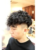 MEN'S　HAIR　マッシュパーマ スパイラルパーマ