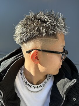 メンズ ラピス 横浜店(Men’sLapis) ツイスパホワイトメッシュ