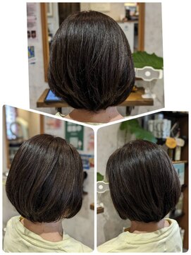 ルシア(Rucia) 前下がりツヤボブ