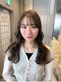 ニュアンスレイヤーカット / オリーブベージュ